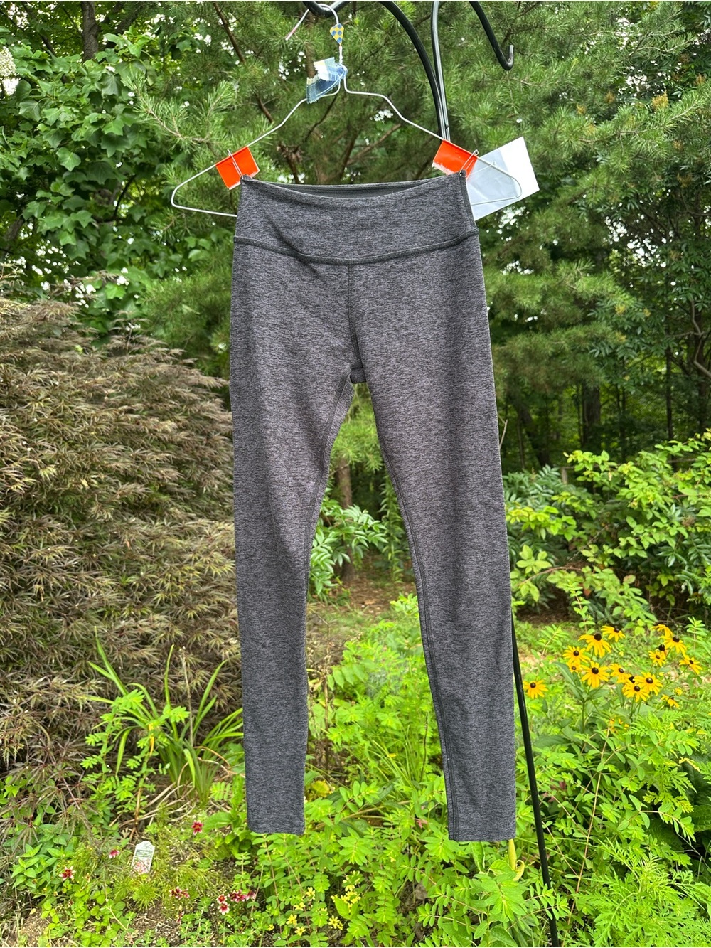 Beyond Yoga Spacedye Leggings, Dark Purple and Black